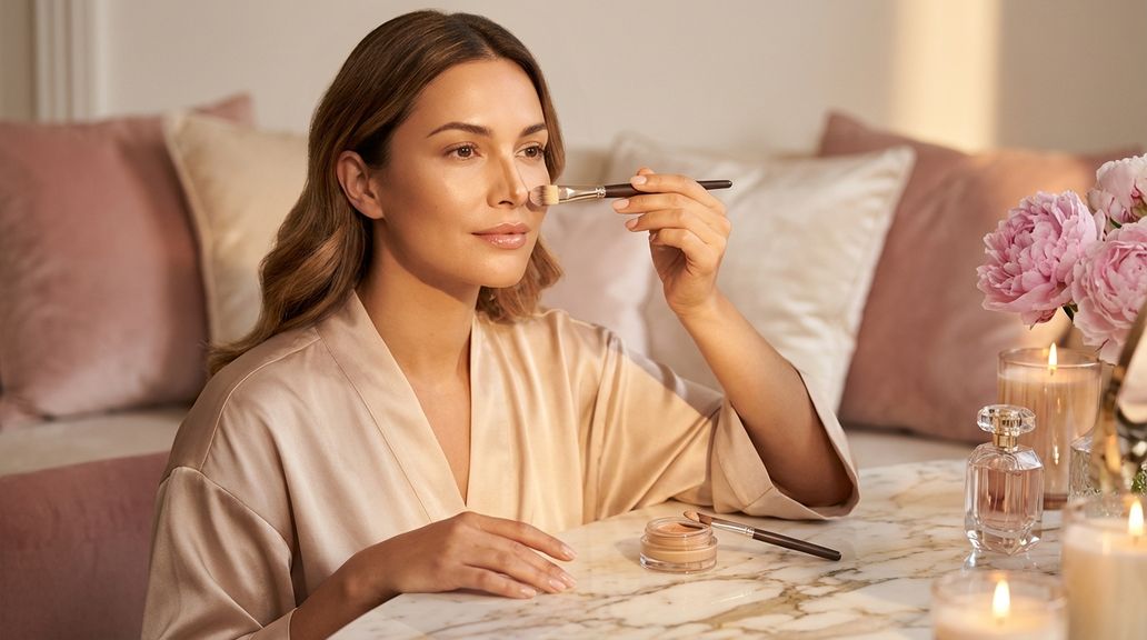 Hoe kan ik met make-up bepaalde gelaatskenmerken gericht benadrukken of juist naar de achtergrond laten verdwijnen (bijv. neus, voorhoofd, kin)?