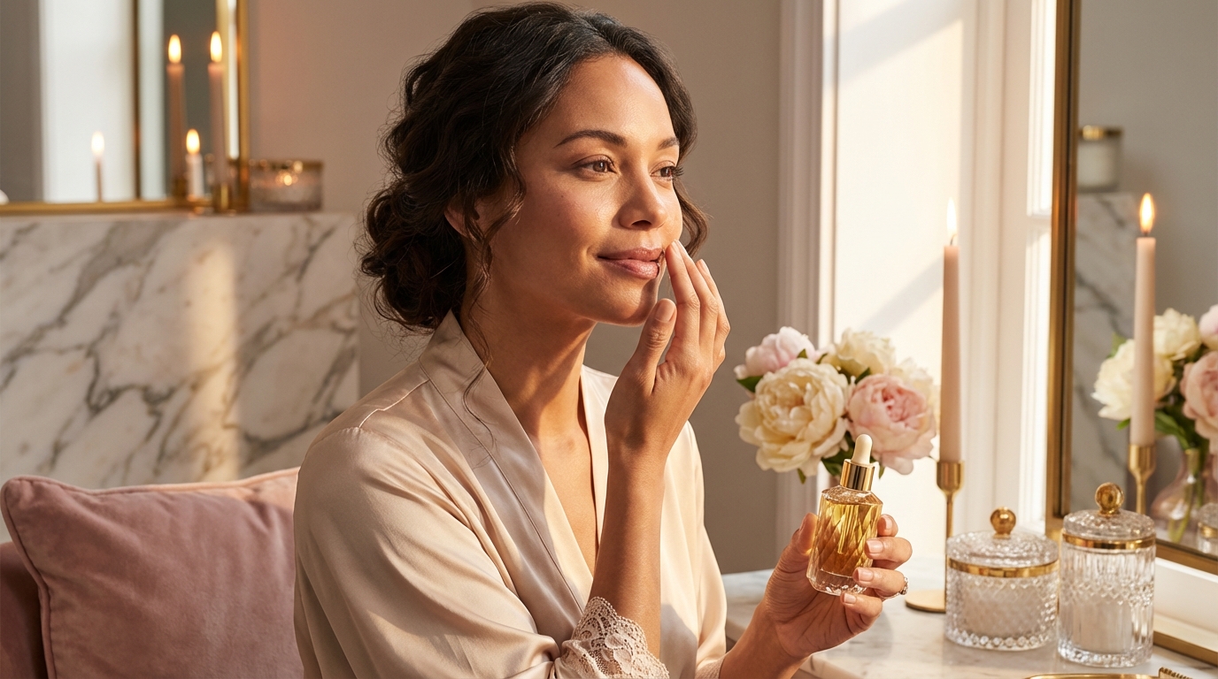 Hoe krijg ik een natuurlijke glow zonder er vet uit te zien?