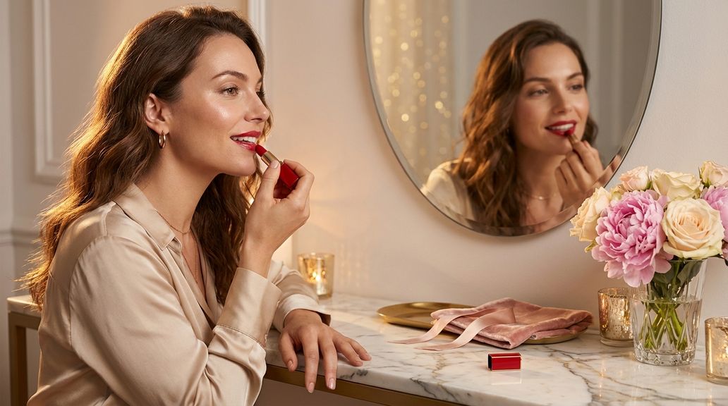 Hoe maak ik een klassieke rode lippenlook die de hele avond mooi blijft?