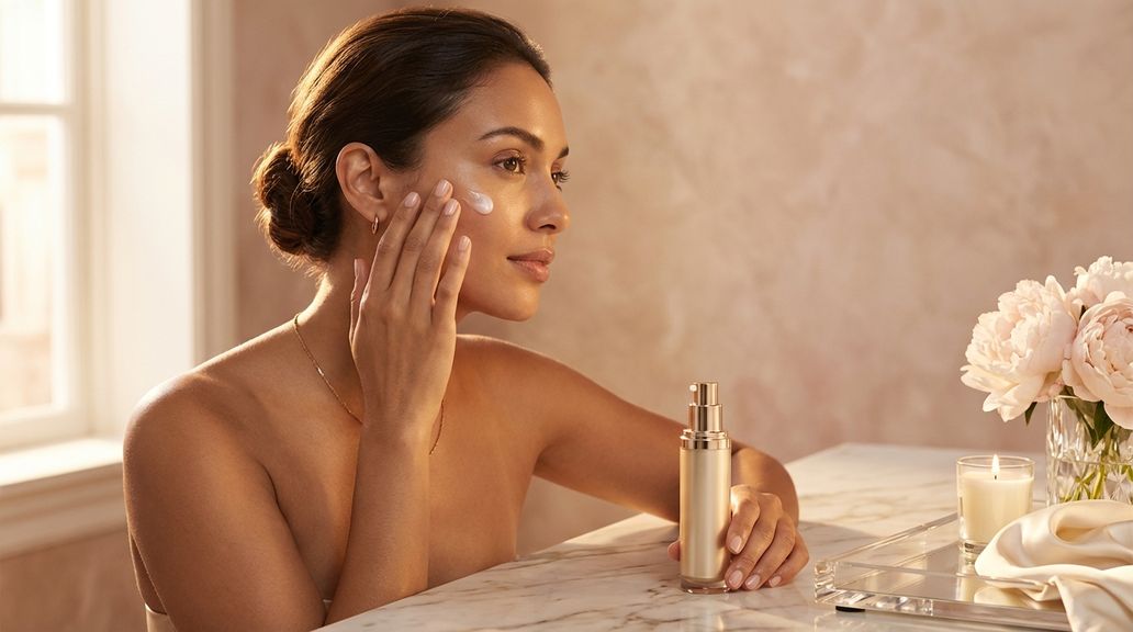 Hoe pas ik mijn dagelijkse verzorgingsroutine aan als mijn huid tegelijk gevoelig is en neigt tot glans?