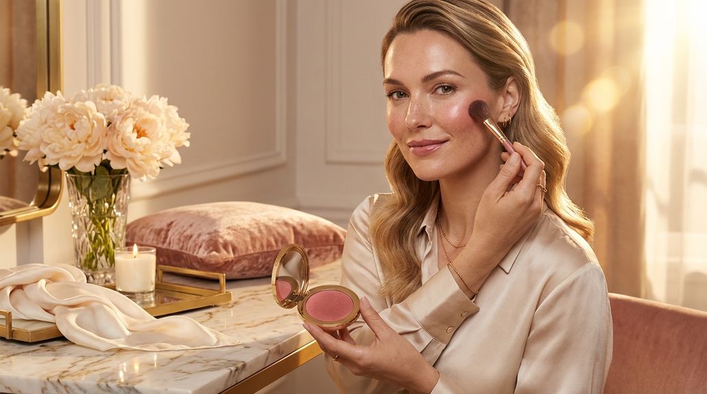 Hoe voorkom ik dat mijn blush in de loop van de dag vervaagt?