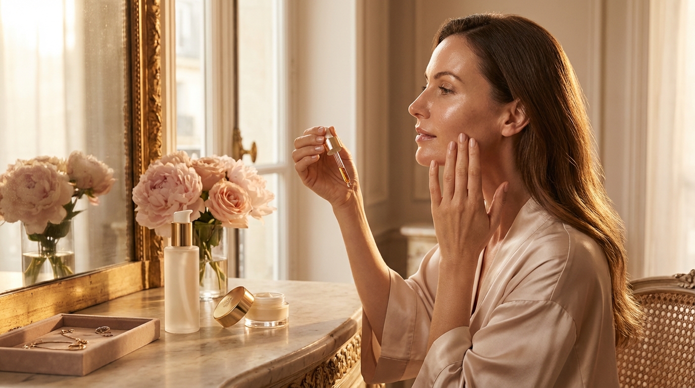 In welke volgorde gebruik ik gezichtsreiniger, toner, serum en crème?