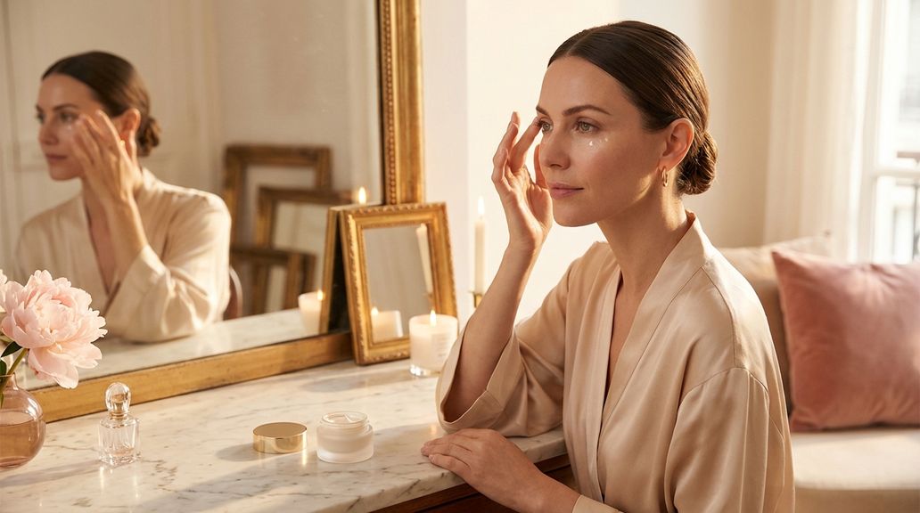 Kan ik oogverzorging ook op de bewegende oogleden aanbrengen?