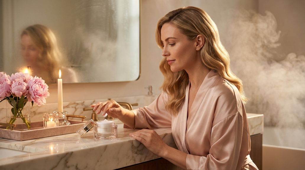 Kan verzorgingscosmetica in de badkamer door vocht sneller bederven?