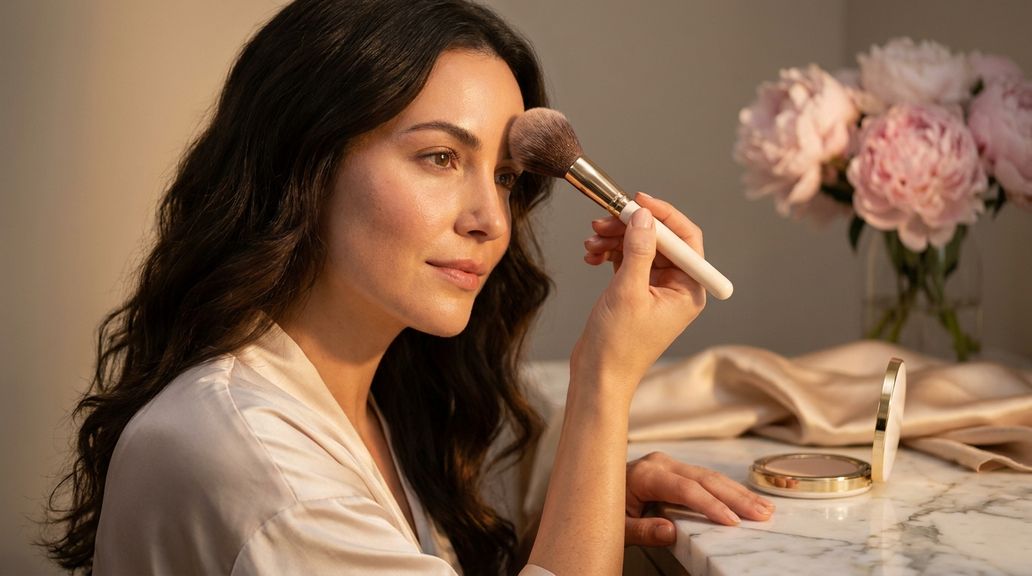 Kann ich Puder schichten, ohne dass mein Make-up maskenhaft wirkt, und wie gehe ich dabei vor?