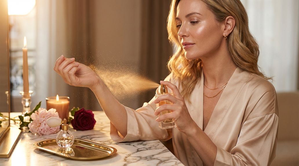 Kunnen ingrediënten zoals alcohol of bepaalde oliën in verzorgingscosmetica de geur van mijn parfum veranderen?