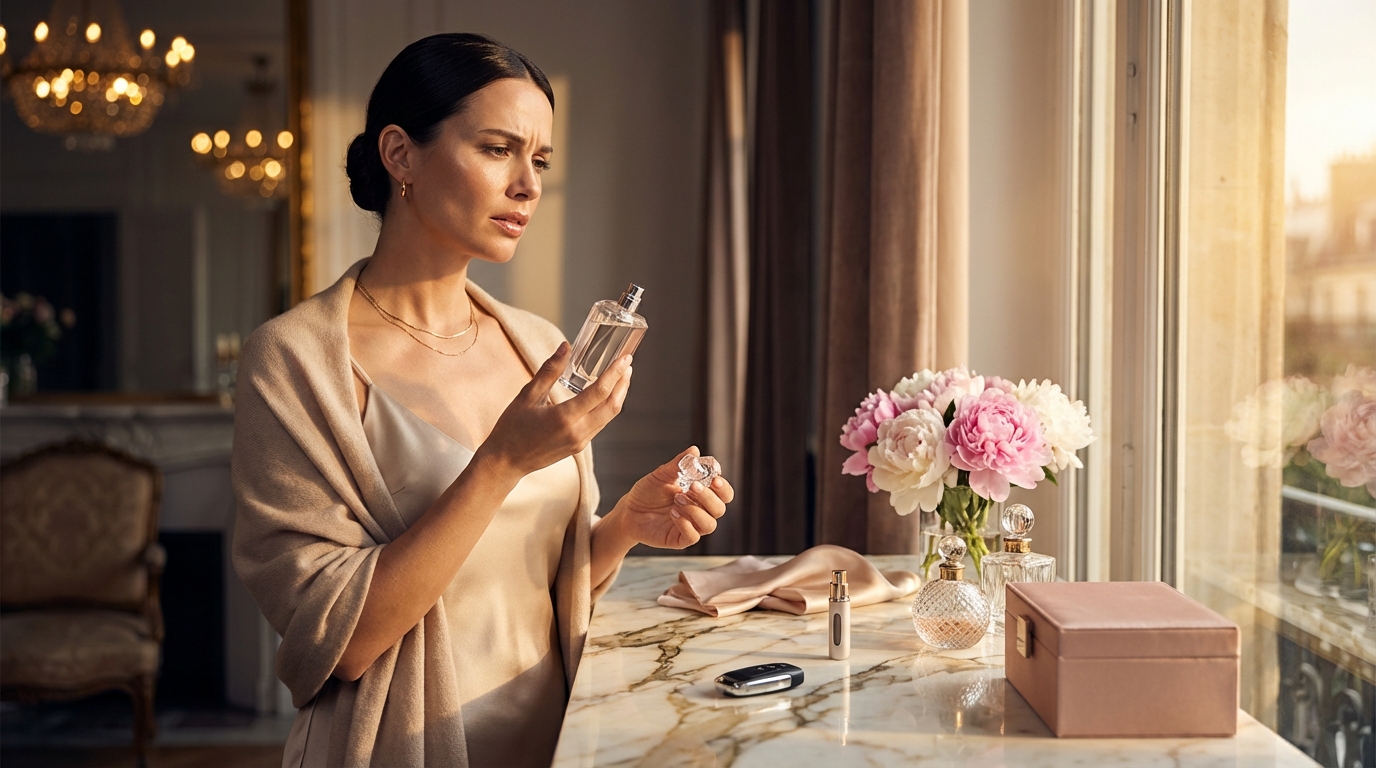 Kunnen sterke temperatuurschommelingen, bijvoorbeeld in de auto, mijn parfum blijvend veranderen?