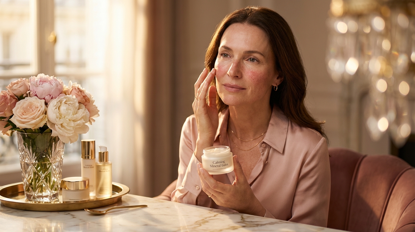 Waar moet ik in de verzorging op letten bij roodheid, rosacea of couperose?