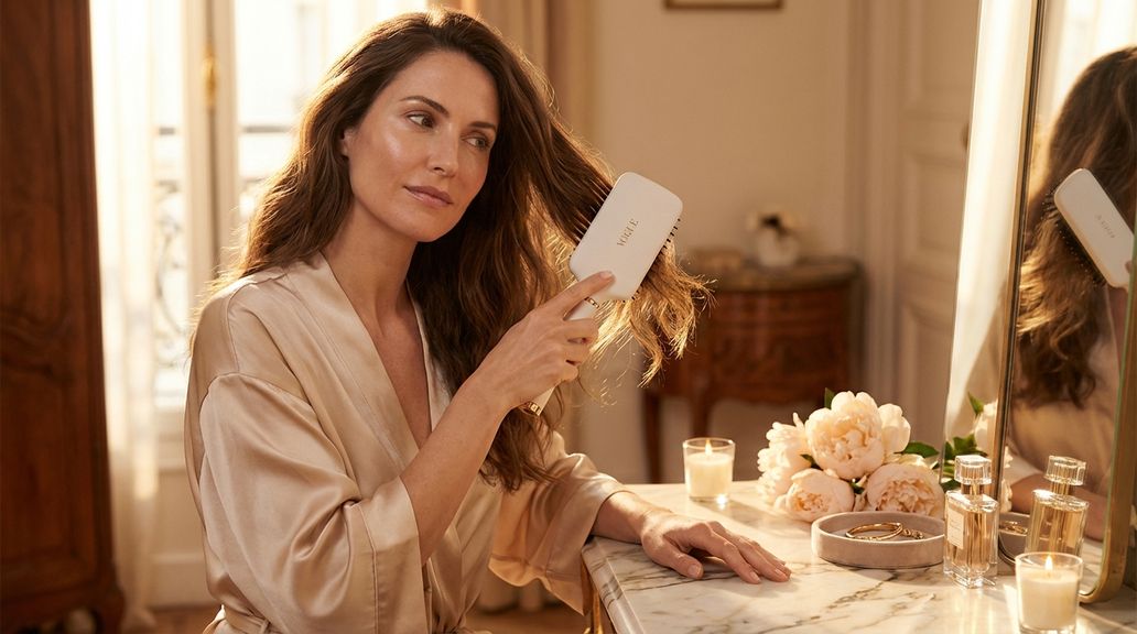 Welche Art von Bürste oder Kamm ist beim Föhnen am schonendsten für die Haare?