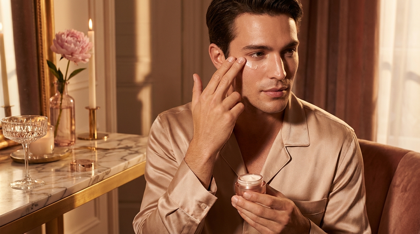 Welche Augenpflege ist für Männer sinnvoll, die erste Anzeichen von Müdigkeit und Fältchen bemerken?