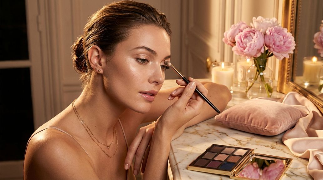 Welche Farben und Techniken eignen sich für ein glamouröses Abend-Make-up der Augen?