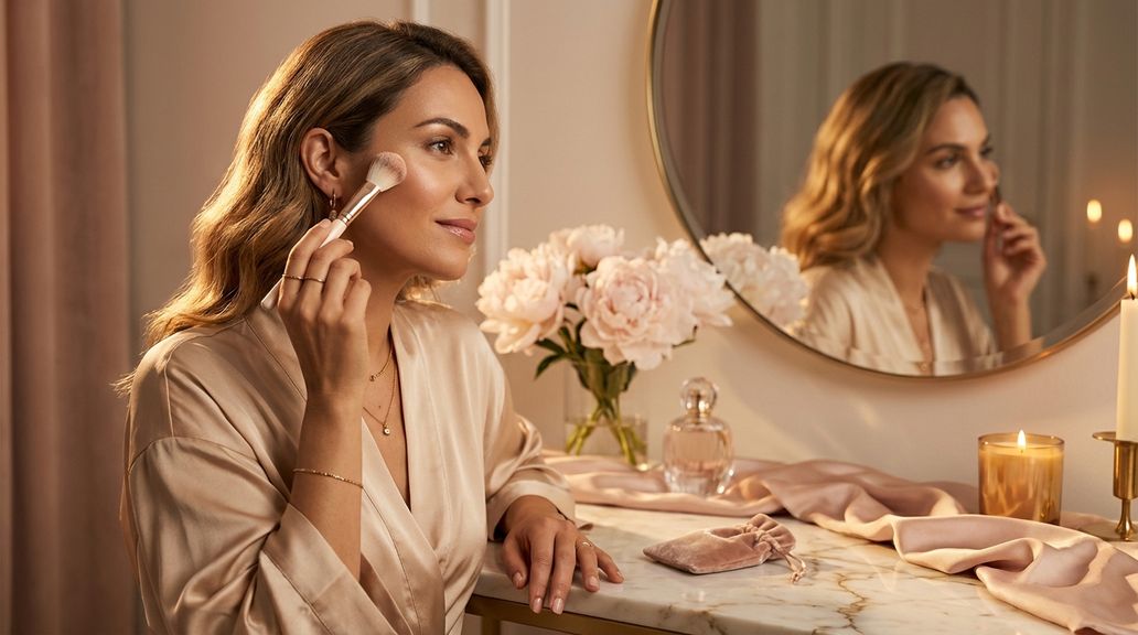 Welche Pinsel eignen sich am besten für Puder-Highlighter?