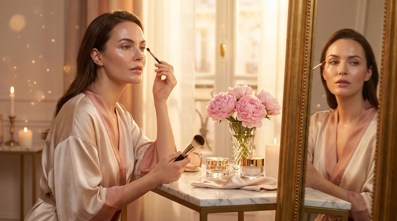 Welche Reihenfolge ist beim Augen-Make-up sinnvoll: zuerst Gesicht oder zuerst Augen?