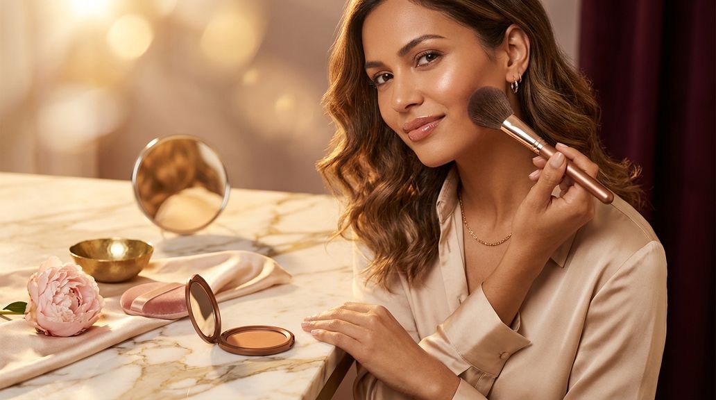 Welche Techniken gibt es, um mit Bronzer einen Sunkissed-Look zu schminken?