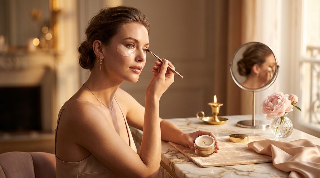 Welche Tools helfen dabei, Fallout unter den Augen beim Lidschattenauftrag zu vermeiden?