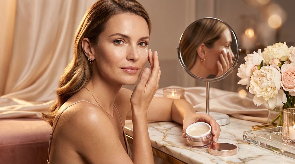 Welk type masker is geschikt voor de gevoelige huid rond de ogen en lippen?