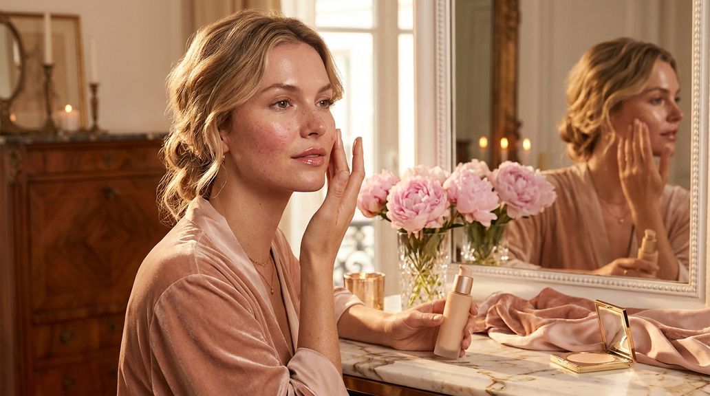 Welke foundation is geschikt bij rosacea of roodheden in het gezicht?