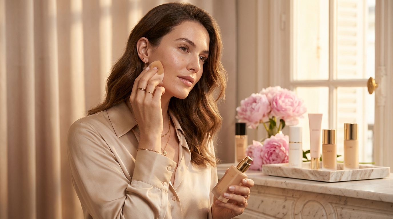 Welke foundation is geschikt voor een droge, vette of gemengde huid?