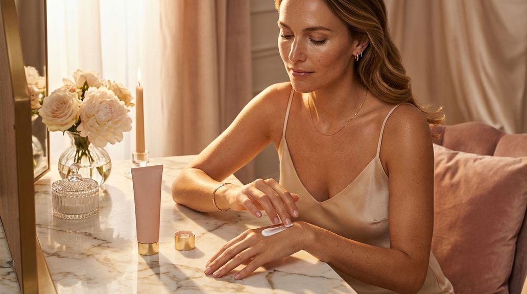 Welke handverzorging is geschikt na de zonnebank of na intense blootstelling aan de zon?