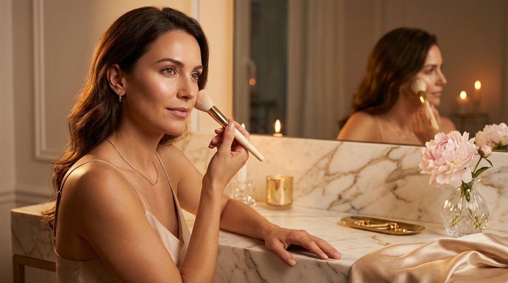 Welke kwasten zijn geschikt voor het aanbrengen van highlighter, zonder dat deze te sterk of te glanzend oogt?