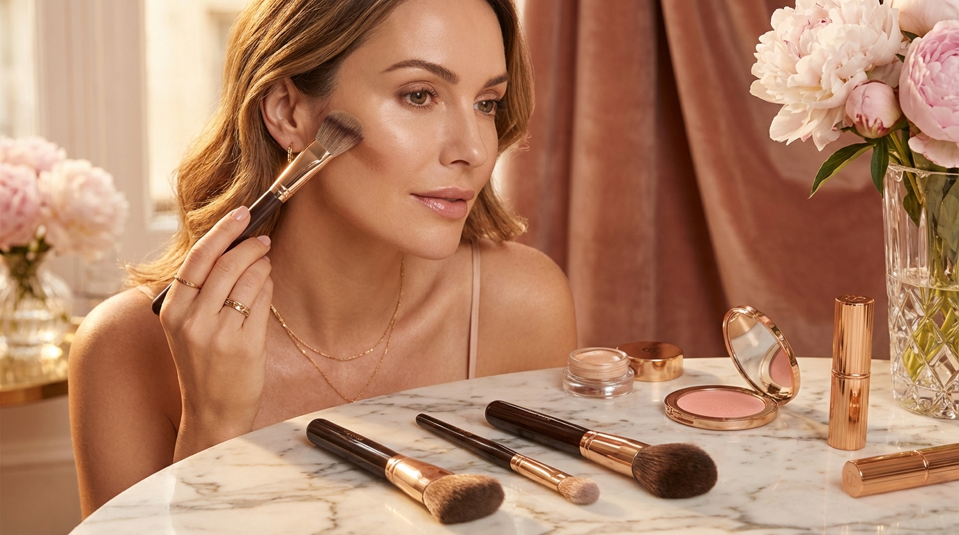 Welke kwasten zijn ideaal voor contouren, highlighten en blush?