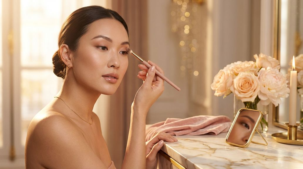 Welke kwastvormen zijn het meest geschikt om oogschaduw precies in de arcadeboog te blenden?