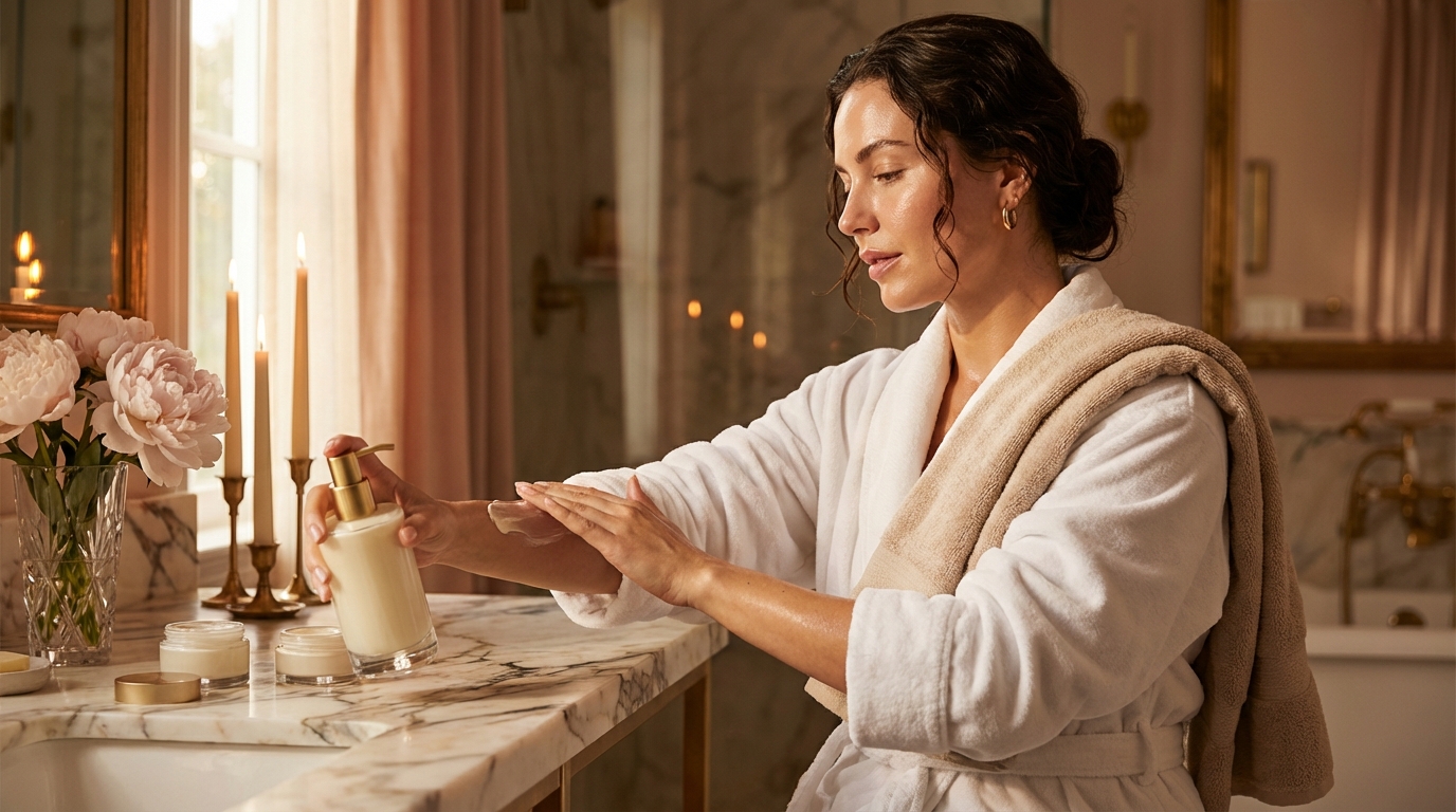 Welke lichaamsverzorging is geschikt na het sporten of vaak douchen?