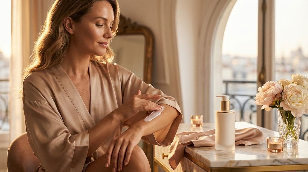 Welke lichaamsverzorging wordt aanbevolen na zwemmen in chloorhoudend water of in zee?