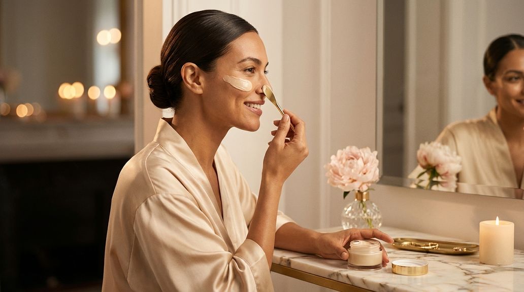 Welke maskers helpen bij vergrote poriën en een onrustig huidbeeld?