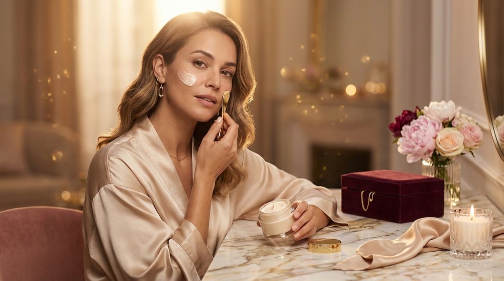 Welke maskers zijn verstandig als ik veel achter een scherm zit en mijn huid gestrest oogt?