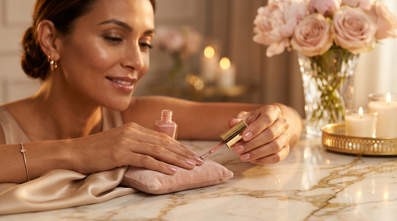 Welke nagellakkleuren laten handen er optisch jonger of beter verzorgd uitzien?