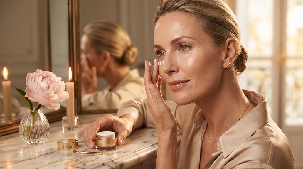 Welke oogverzorging is aan te raden bij een zeer droge, trekkende oogcontour?