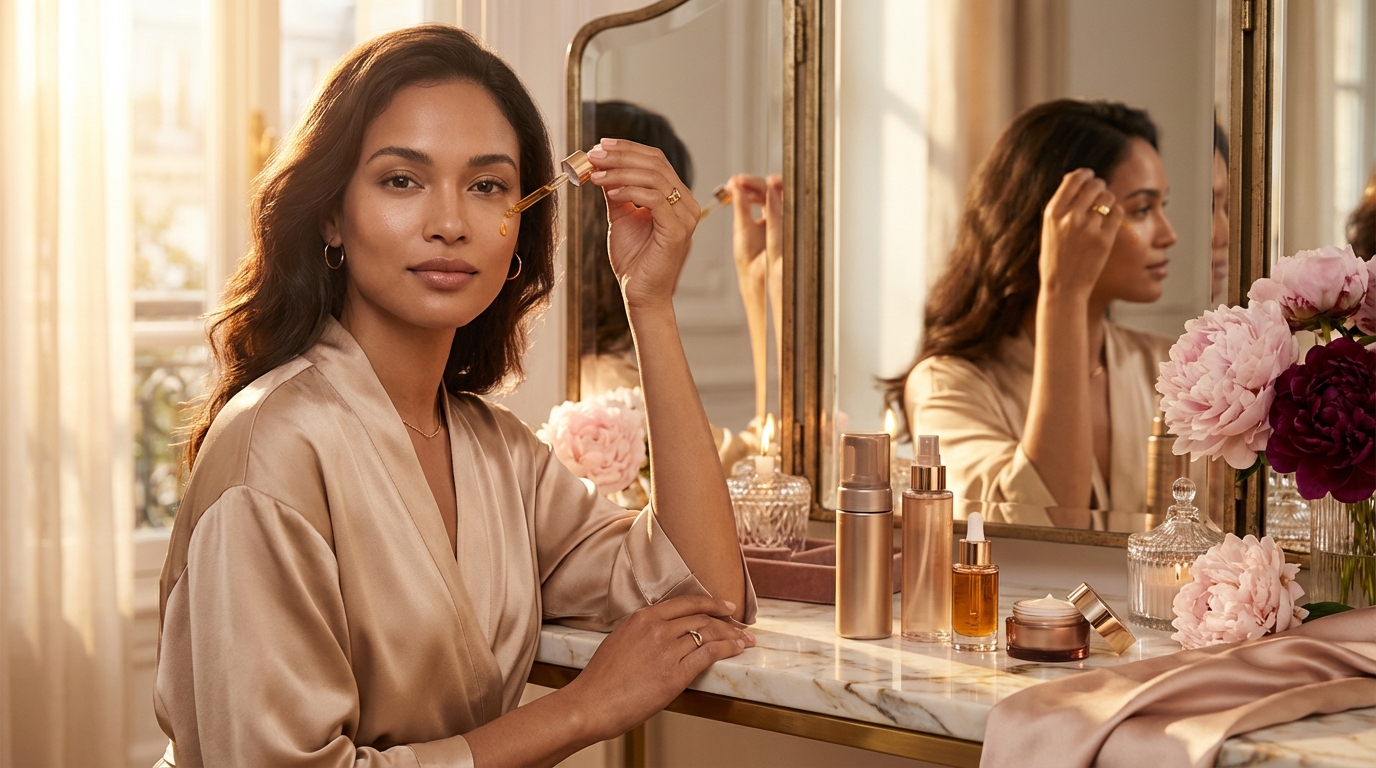 Welke rol speelt de juiste volgorde van producten (reiniging, toner, serum, crème) bij verschillende huidtypen?