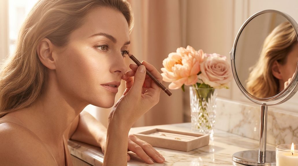 Welke techniek is geschikt om zeer fijne of dunne wimpers extra te accentueren?