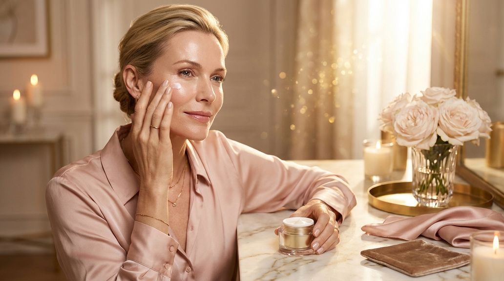 Welke verzorging is geschikt voor de gevoelige oogcontour bij lijntjes en zwellingen?