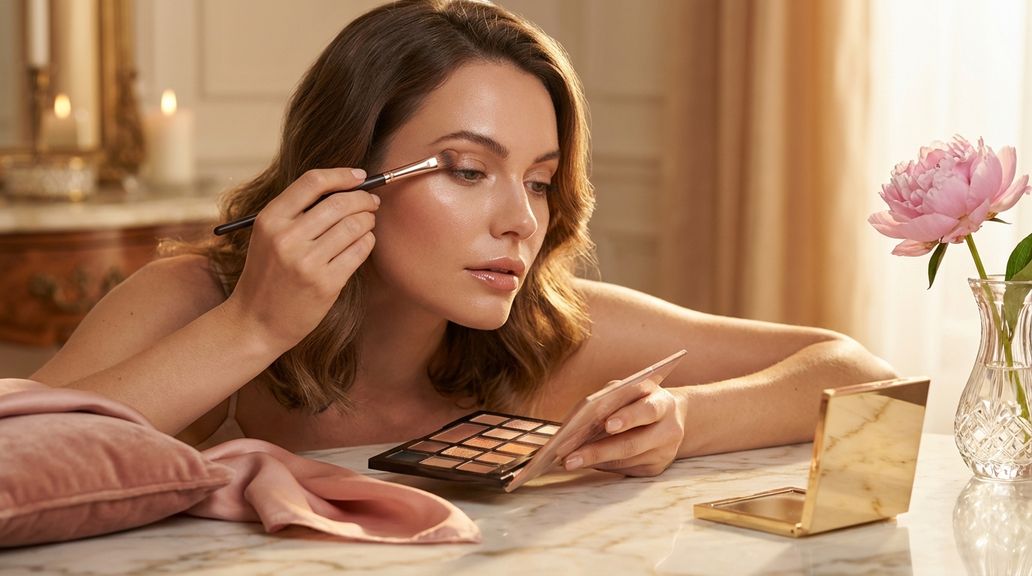 Welke volgorde is bij oogmake-up handig: eerst het gezicht of eerst de ogen?