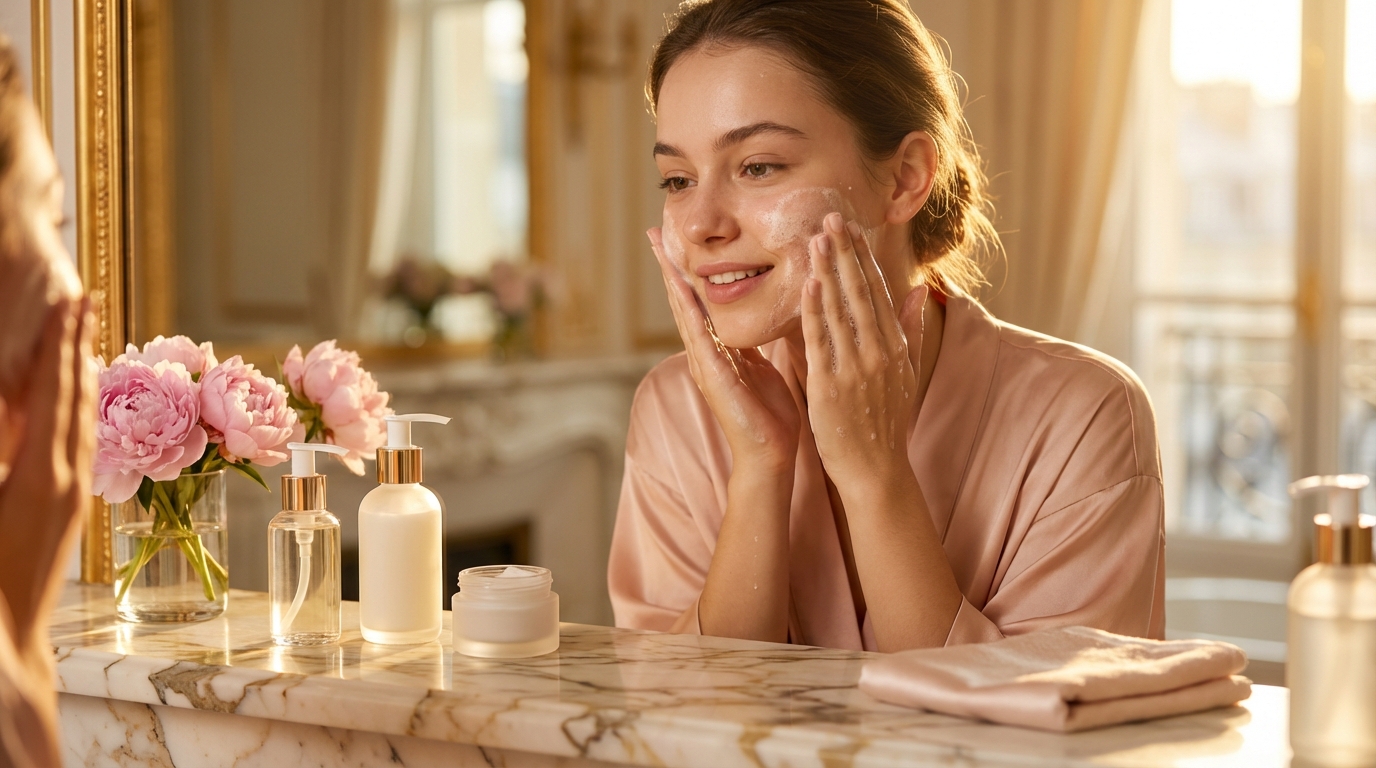 Welke vorm van gezichtsreiniging is het meest geschikt voor een tienerhuid?