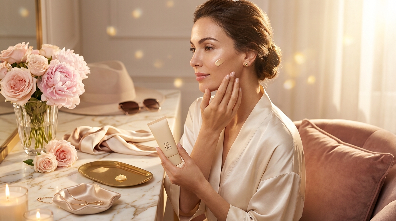 Welke zonbescherming is het beste voor het gezicht en welke SPF-hoogte heb ik nodig?