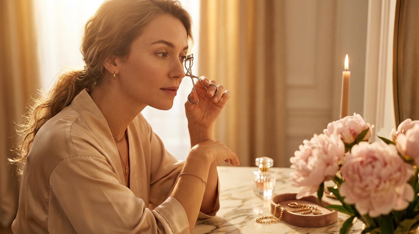 Wie benutze ich eine Wimpernzange richtig, ohne Wimpern zu beschädigen?