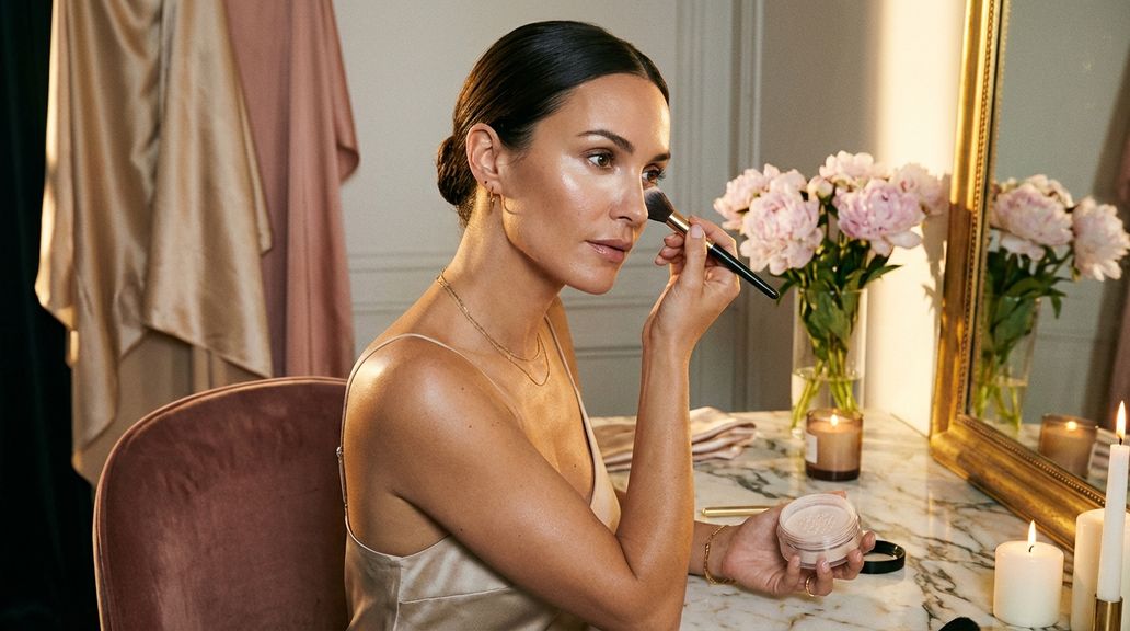 Wie fixiere ich Concealer richtig mit Puder, ohne die Partie auszutrocknen?