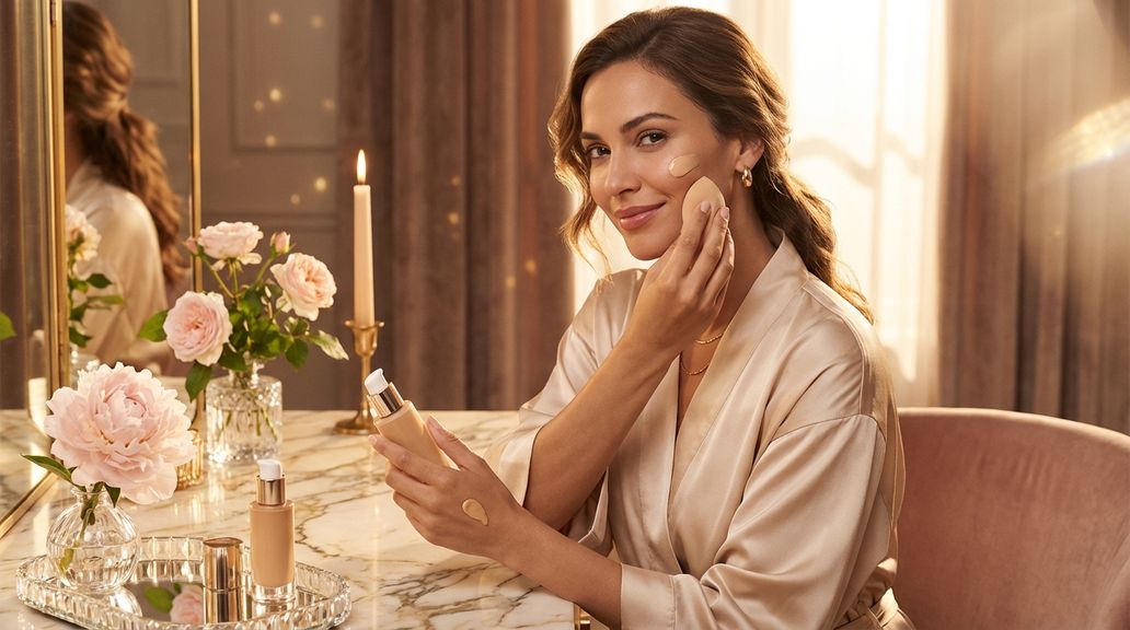 Wie kann ich eine zu dunkle oder zu helle Foundation an meinen Hautton anpassen?