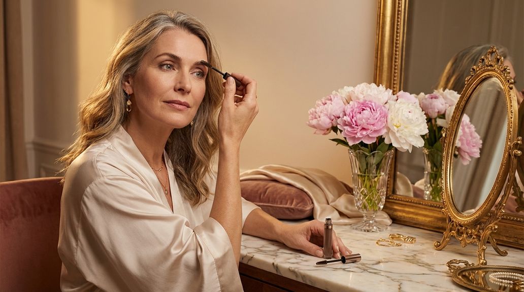 Wie kann ich graue oder vereinzelte helle Augenbrauenhärchen mit Make-up ausgleichen?