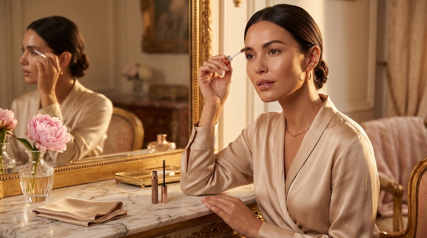 Wie kann ich meine Augenbrauen optisch verdichten, wenn ich keine dauerhafte Behandlung möchte?