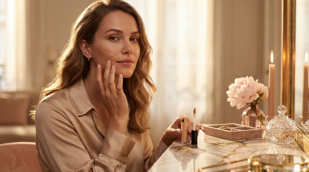 Wie kann ich mit Concealer kleine Narben oder Unebenheiten im Gesicht optisch ausgleichen?