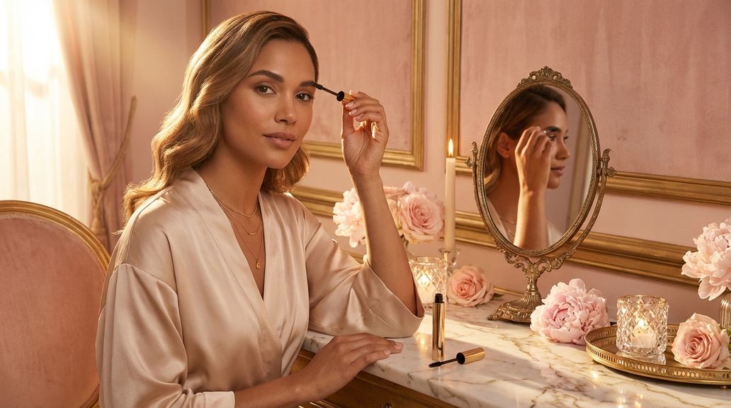 Wie kombiniere ich stark betonte Augenbrauen harmonisch mit Augen- und Lippen-Make-up?