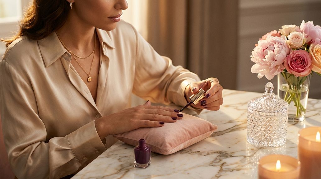 Wie lackiere ich meine Nägel, ohne über den Nagelrand hinaus zu malen?