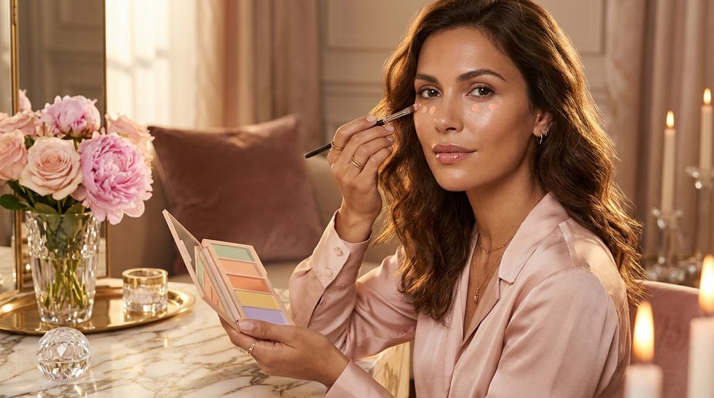 Wie nutze ich Color Correcting richtig, um Augenringe, Rötungen oder Pigmentflecken zu neutralisieren?