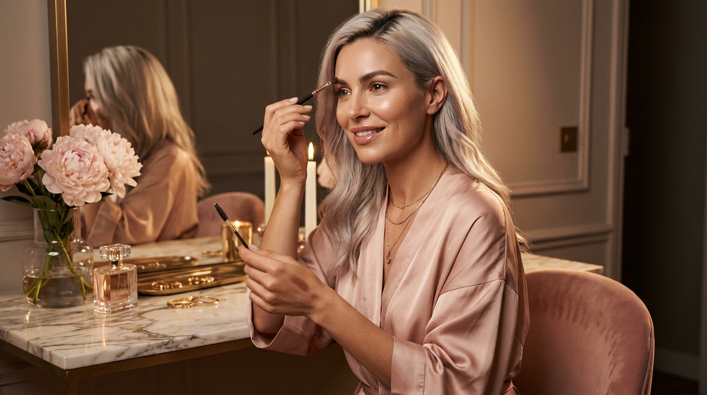 Wie passe ich mein Augenbrauen-Make-up an, wenn ich meine Haarfarbe färbe oder töne?