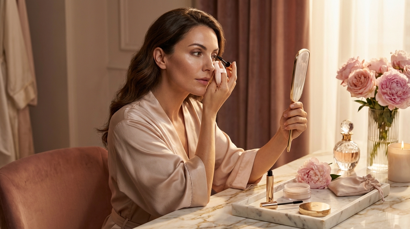 Wie verhindere ich, dass Mascara schmiert oder abfärbt?