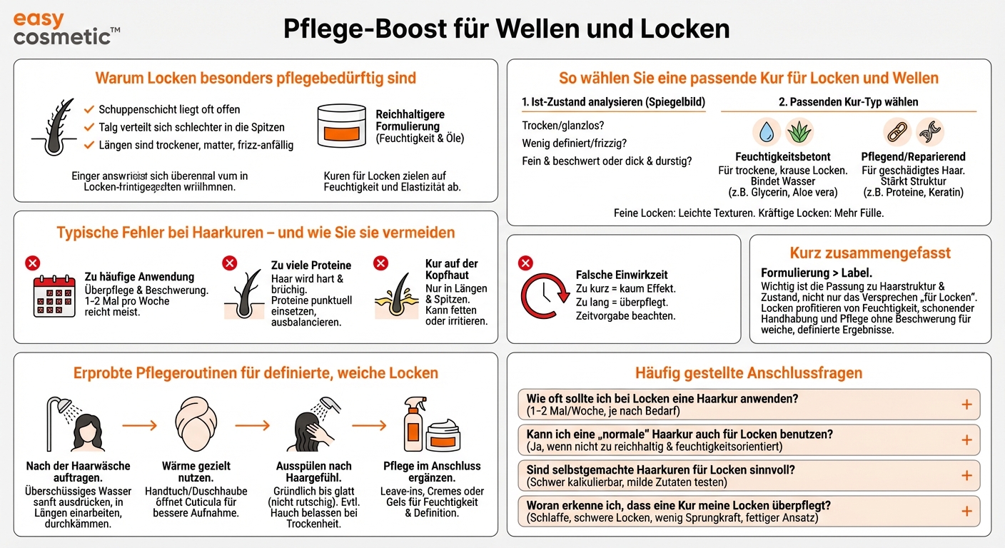 Gibt es Haarkuren oder Masken speziell für Locken und welliges Haar?